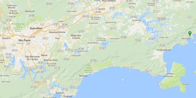 Carte plage Lagoinha