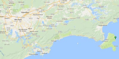 Carte plage Serraria