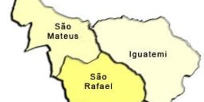 Carte São Mateus sous-préfecture