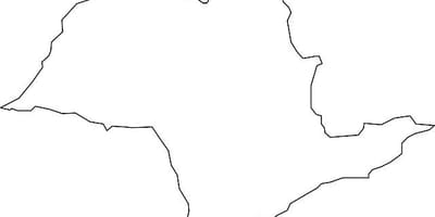 Carte São Paulo vectoriel