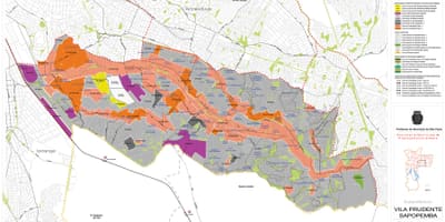 Carte Sapopembra São Paulo - Occupation du sol