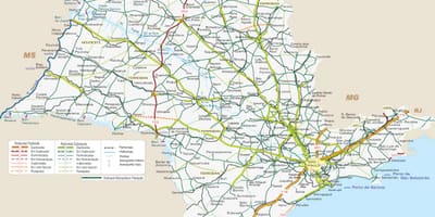 Carte transport de SP