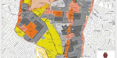 Carte Vila Mariana São Paulo - Occupation du sol