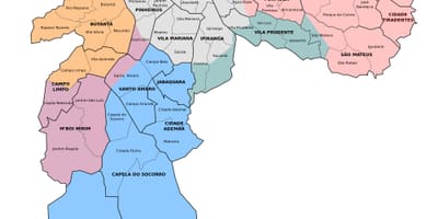 Carte zonas SP