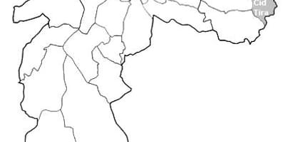 Carte zone Leste 2 São Paulo